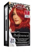 L'Oréal - Préférence - Permanent Gel Haircolor - Hair dye - Permanent colorization - 8.624 BRIGHT RED MONTMARTRE