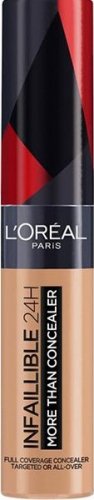 L'Oréal - INFAILLIBLE - MORE THAN CONCEALER - FULL COVERAGE CONCEALER - Korektor do twarzy w płynie - 328.5 CREME BRULEE