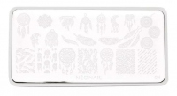 NeoNail - Plate for Stamping - Blaszka do stempli - 04 - 04