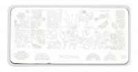 NeoNail - Plate for Stamping - Blaszka do stempli - 09 - 09
