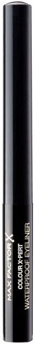Max Factor - Colour X-Pert Waterproof Eyeliner - Wodoodporny eyeliner w płynie - 01 - DEEP BLACK