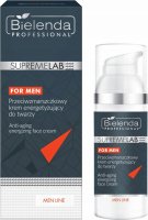 Bielenda Professional - SUPREMELAB MEN LINE - Anti-aging Energetizing Face Cream - Przeciwzmarszczkowy krem do twarzy dla mężczyzn - 50 ml