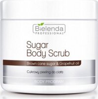Bielenda Professional - Sugar Body Scrub - Brown Cane Sugar & Grapefruit Oil - Cukrowy peeling do ciała - 600 g