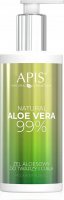 APIS - Natural Aloe Vera 99% - Żel aloesowy do twarzy i ciała - 300 ml