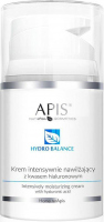 APIS - Hydro Balance - Intensively Moisturizing Cream - Intensywnie nawilżający krem do twarzy z kwasem hialuronowym - 50 ml