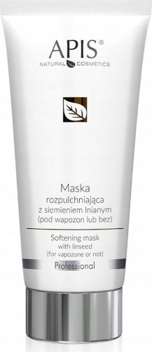 APIS - Professional - Softening Mask - Rozpulchniająca maska do twarzy z siemieniem lnianym - 200 ml