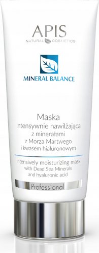 APIS - Professional - Mineral Balance - Moisturizing Mask - Intensywnie nawilżająca maska do twarzy z minerałami z Morza Martwego - 200 ml 