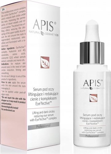 APIS - Professional - Eye Serum - Liftingujące serum pod oczy redukujące cienie - 30 ml