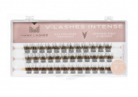 Many Beauty - Many Lashes - V-LASHES INTENSE Silk Eyelashes Individuals - Jedwabne rzęsy w kępkach - 0,07mm - C-8mm - C-8mm