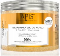 APIS - Relaxing Bath Salt - Relaksująca sól do kąpieli z miodem i kurkumą - 650 g