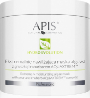 APIS - Professional - Hydro Evolution - Moisturizing Algae Mask - Ekstremalnie nawilżająca maska algowa z gruszką i rabarbarem - 200 g