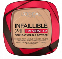 L'Oréal - INFAILLIBLE 24H Fresh Wear Foundation - Powder face foundation - 9 g - 140 GOLDEN BEIGE - 140 GOLDEN BEIGE