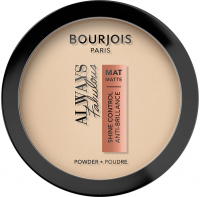 Bourjois - ALWAYS Fabulous Powder - Aksamitny puder matujący do twarzy - 10 g  - 108 - APRICOT IVORY - 108 - APRICOT IVORY