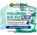 GARNIER - HYALURONIC ALOE JELLY - Moisturizing face gel night cream - 50 ml