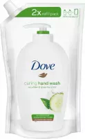 Dove - Caring Hand Wash - Mydło w płynie do rąk z ogórkiem i zieloną herbatą - Uzupełnienie - 500 ml 