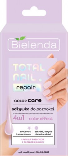 Bielenda - TOTAL NAIL REPAIR Color Care - Conditioner for brittle and ...