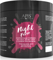 APIS - Night Fever - Cleansing Body, Hand and Food Scrub - Oczyszczający peeling do ciała, dłoni i stóp z cukrem trzcinowym - 700 g