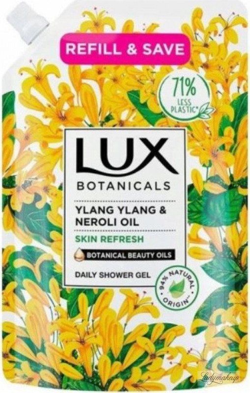 LUX Botanicals Shower Gel Ylang Ylang & Neroli Oil Refill 700 ml