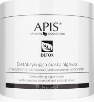 APIS - Professional - Detox - Algae Mask - Detoksykująca maska algowa z węglem bambusa i jonizowanym srebrem - 200 g