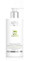 APIS - Professional - Acne-Stop Antibacterial Toner - Oczyszczający tonik antybakteryjny z zieloną herbatą - 500 ml 