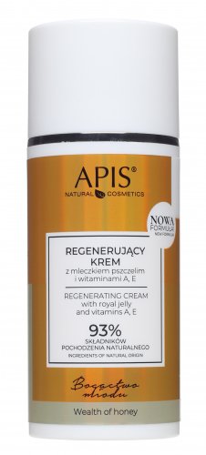 APIS - Regenerating Cream - Regenerujący krem do twarzy z mleczkiem pszczelim i witaminami - 100 ml