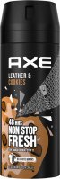 AXE - DEODORANT BODYSPRAY - Dezodorant w aerozolu dla mężczyzn - LEATHER & COOKIES - 150 ml