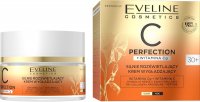 Eveline Cosmetics - C Perfection Brightening Smoothing Cream - Silnie rozświetlający krem wygładzający do twarzy 30+ - Dzień/Noc - 50 ml