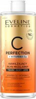 Eveline Cosmetics - C-Perfection - Moisturizing micellar water for face, eyes and lips make-up removal - 500 ml