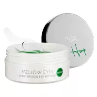 PÜR - MELLOW EYES - Hemp Infused Eye Patches - Hydrożelowe płatki pod oczy z konopiami - 30 par