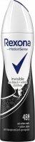 Rexona - Invisible On Black + White Clothes Anti-Perspirant - Antyperspirant w aerozolu - 150 ml