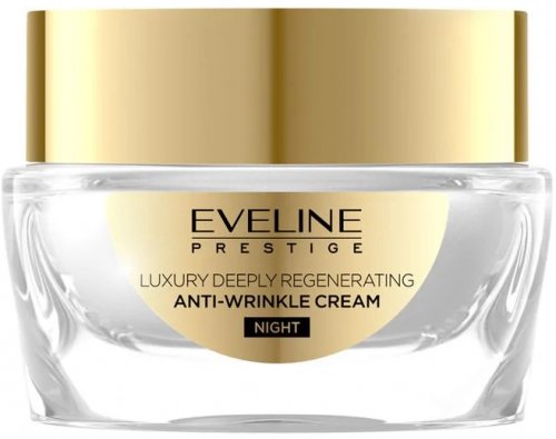 Eveline Cosmetics - Prestige 24K Snail & Caviar Luxury Deeply Regenerating Anti-Wrinkle Cream - Luksusowy głęboko regenerujący krem przeciwzmarszczkowy na noc - 50 ml