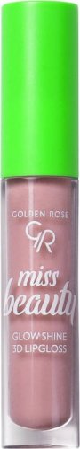 Golden Rose - Miss Beauty - Glow Shine 3D Lipgloss - Błyszczyk do ust - 4,5 ml  - 02 Baby Pink 