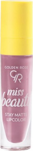 Golden Rose - Miss Beauty - Stay Matte Lipcolor - Płynna pomadka do ust - 5,5 ml  - 04 Candy Love 