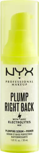NYX Professional Makeup - Plump Right Back - Plumping Serum + Primer - Make-up Base with Electrolytes - 30 ml