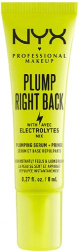 NYX Professional Makeup - Plump Right Back - Plumping Serum + Primer - Baza pod makijaż z elektrolitami - 8 ml