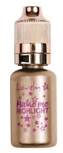 Lovely - Make Me Highlight - Liquid face highlighter - 17 ml - 02 GOLD