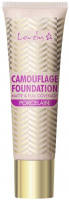 Lovely - Camouflage Foundation Matte & Full Coverage - Covering Face Foundation - 25 g - 1 PORCELAIN - 1 PORCELAIN