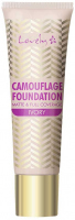 Lovely - Camouflage Foundation Matte & Full Coverage - Covering Face Foundation - 25 g - 3 IVORY - 3 IVORY