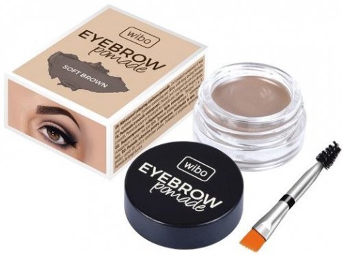 WIBO - Waterproof eyebrow pomade - 1 SOFT BROWN