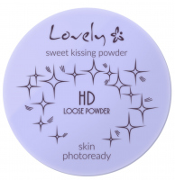 Lovely - HD Loose Powder - Matujący puder mineralny HD - Transparentny - 5,5 g