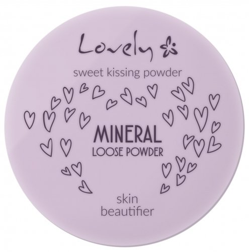 Lovely - Mineral Loose Powder - Matujący puder mineralny - Transparentny - 5,5 g