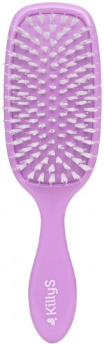 KillyS - Hair Brush - Brush for medium porosity hair with plum seed oil - Violet
