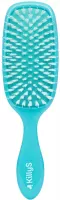 KillyS - Hair Brush - Szczotka do włosów niskoporowatych z olejem kokosowym - Turkusowa