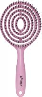 KillyS - Ovalo Flexi Hair Brush - Duża, owalna szczotka do włosów - Różowa