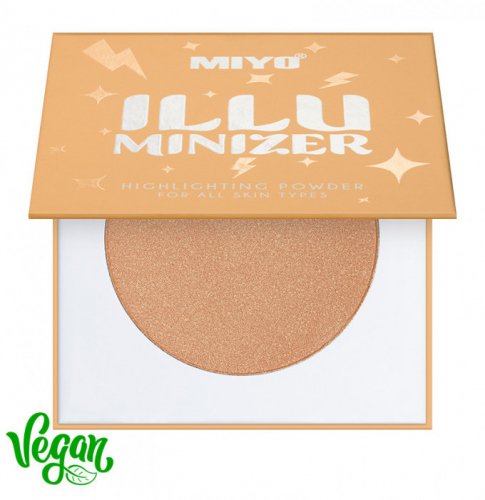 MIYO - ILLUMINIZER Highlighting Powder - Rozświetlacz do twarzy - 7 g - 02 STILO LIGHT