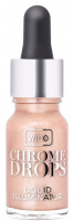 WIBO - Chrome Drops Liquid Illuminator - Płynny rozświetlacz do twarzy - 9 ml 
