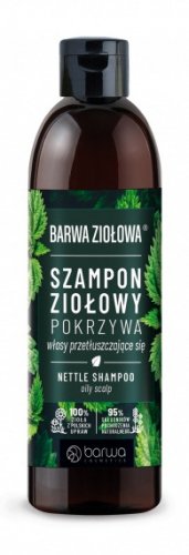 BARWA - Barwa Ziołowa - Szampon do włosów przetłuszczających się - Pokrzywa - 250 ml
