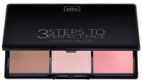 WIBO - 3 Steps To Perfect Face Contour Palette  - LIGHT - LIGHT