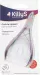 KillyS - Cuticle Nippers - Cążki do skórek - 5 mm - TĘCZOWE