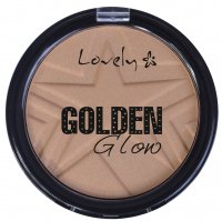 Lovely - GOLDEN Glow - Rozświetlający bronzer do twarzy - 4 - 10 g